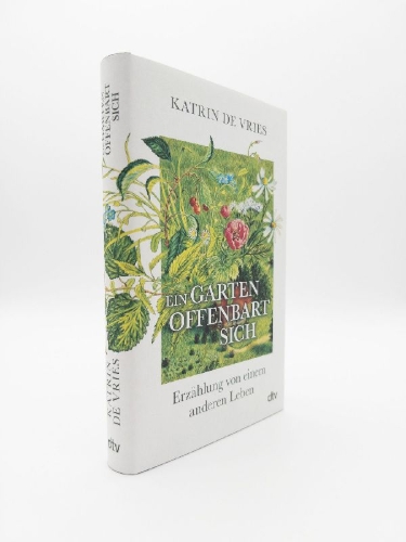 Buchcover und Innenansicht für das Buch: Ein Garten offenbart sich