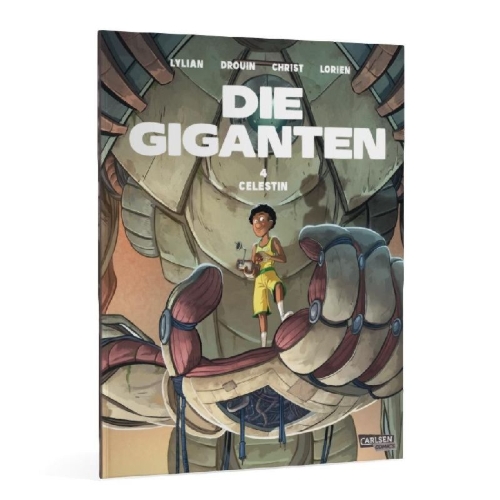 Buchcover und Innenansicht für das Buch: Die Giganten 4: Celestin