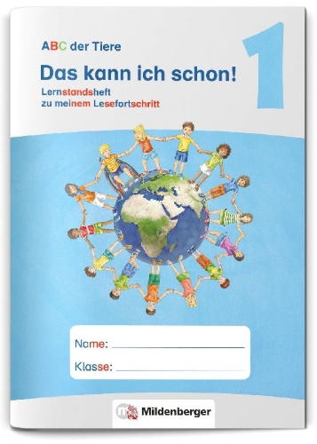 Buchcover und Innenansicht für das Buch: ABC der Tiere 1 Neubearbeitung - Die Silbenfibel® Kompakt
