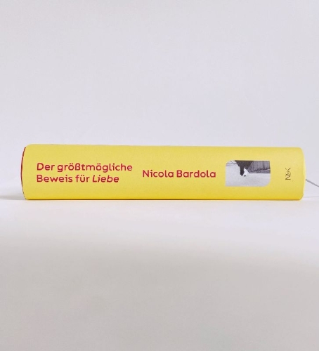Buchcover und Innenansicht für das Buch: Der größtmögliche Beweis für Liebe