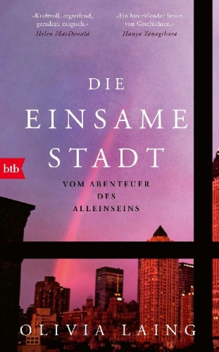 Buchcover und Innenansicht für das Buch: The Lonely City. Adventures in the Art of Being Alone