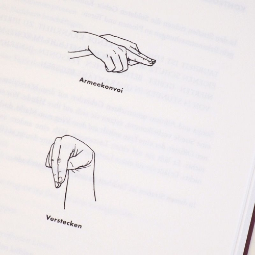 Buchcover und Innenansicht für das Buch: Deaf Republic