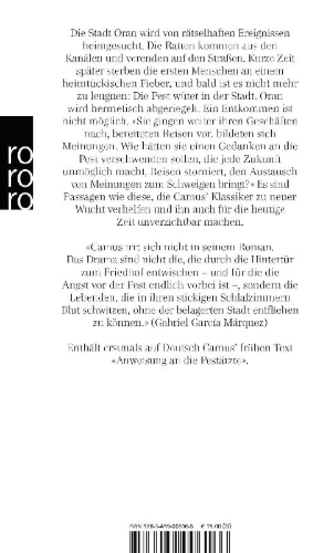 Buchcover und Innenansicht für das Buch: La Peste