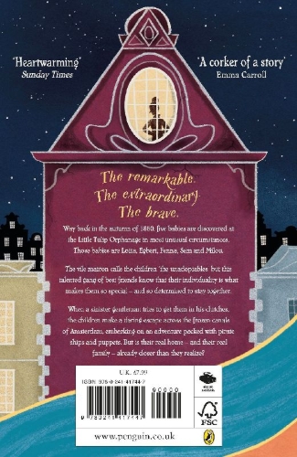 Buchcover und Innenansicht für das Buch: The Unadoptables