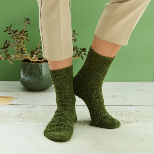 Buchcover und Innenansicht für das Buch: Aktion: Grüne Socke! - Das Strickbuch