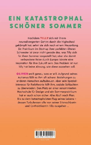 Buchcover und Innenansicht für das Buch: Tilly in Technicolor