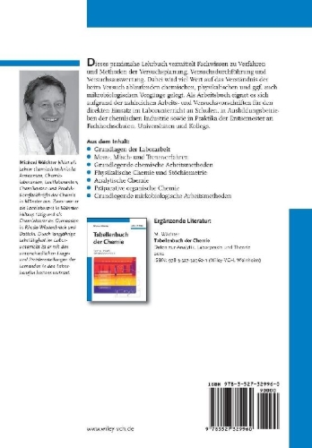 Buchcover und Innenansicht für das Buch: Chemielabor