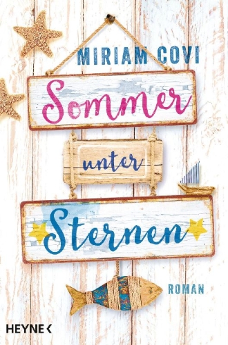 Buchcover und Innenansicht für das Buch: Sommer unter Sternen