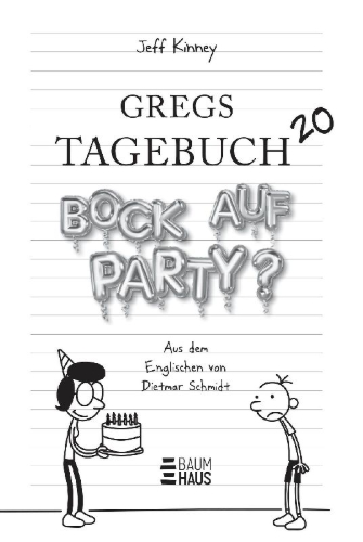 Buchcover und Innenansicht für das Buch: Diary of a Wimpy Kid 20