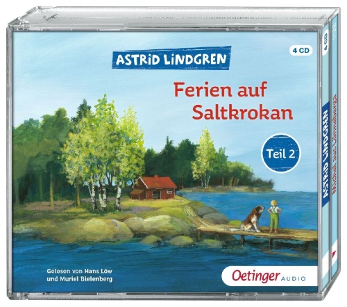 Buchcover und Innenansicht für das Buch: Vi på Saltkråkan