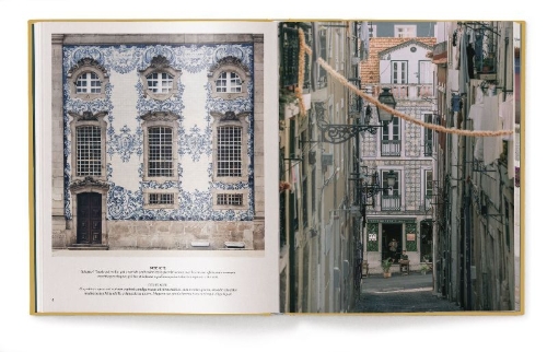 Buchcover und Innenansicht für das Buch: Charming Portugal (DE)