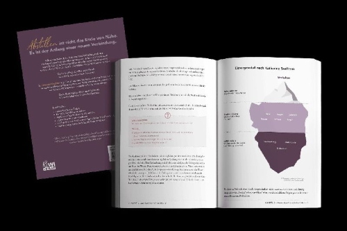 Buchcover und Innenansicht für das Buch: Liebevoll Abstillen - Kinder sanft im Abstillprozess begleiten