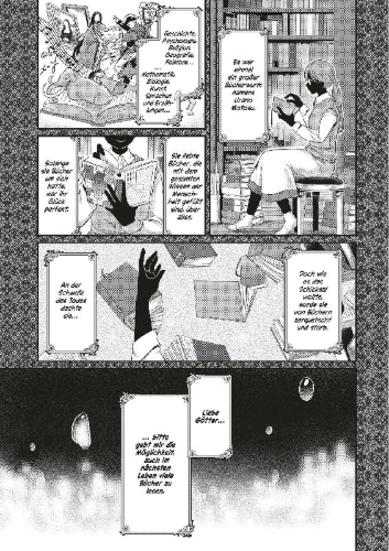 Buchcover und Innenansicht für das Buch: Ascendance of a Bookworm 01