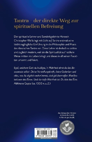 Buchcover und Innenansicht für das Buch: Tantra illuminated
