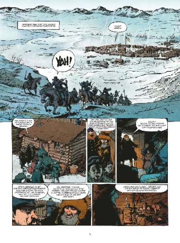 Buchcover und Innenansicht für das Buch: Die Wahre Geschichte des Wilden Westens: Jim Bridger
