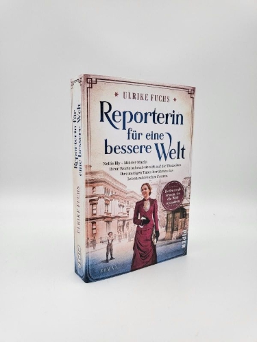 Buchcover und Innenansicht für das Buch: Reporterin für eine bessere Welt