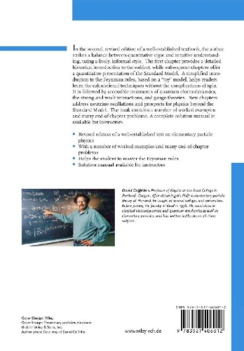 Buchcover und Innenansicht für das Buch: Introduction to Elementary Particles