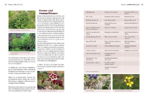 Buchcover und Innenansicht für das Buch: Biogärten gestalten