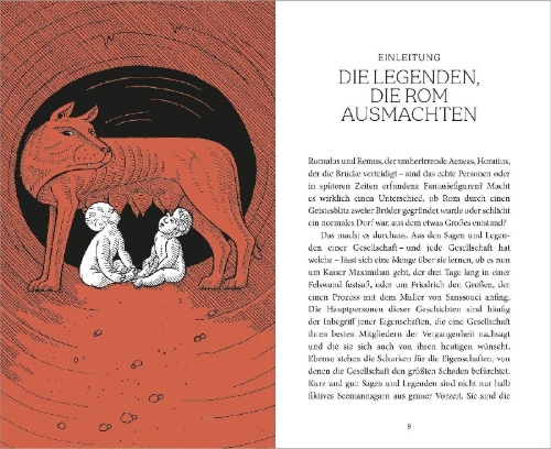 Buchcover und Innenansicht für das Buch: ROM