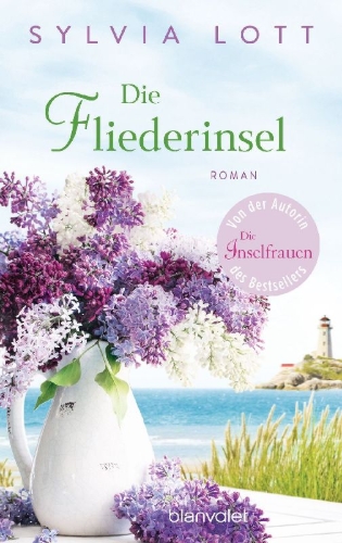Buchcover und Innenansicht für das Buch: Die Fliederinsel