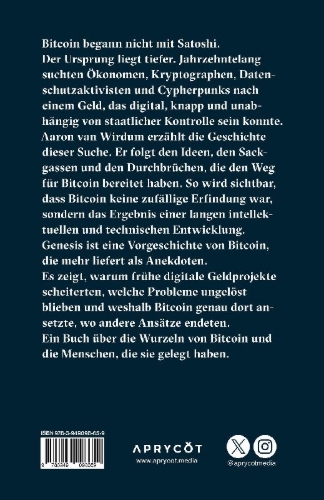 Buchcover und Innenansicht für das Buch: The Genesis Book