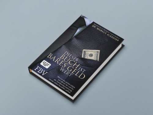 Buchcover und Innenansicht für das Buch: Dieses Buch ist bares Geld wert