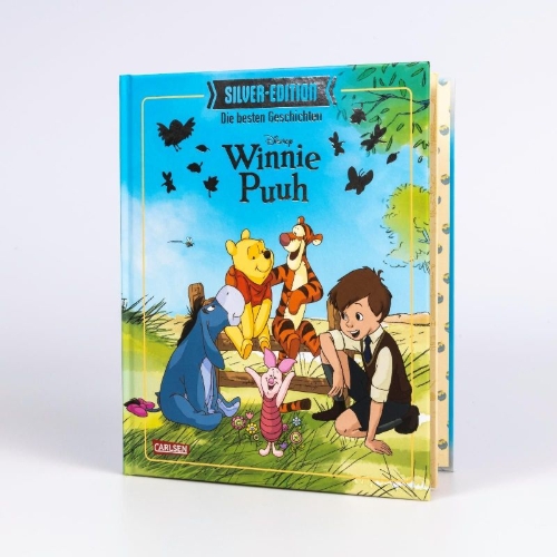 Buchcover und Innenansicht für das Buch: Disney Silver-Edition: Das große Buch mit den besten Geschichten - Winnie Puuh