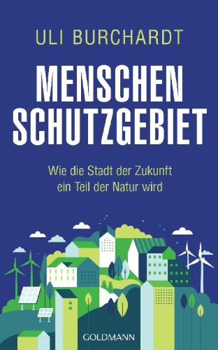 Buchcover und Innenansicht für das Buch: Menschenschutzgebiet