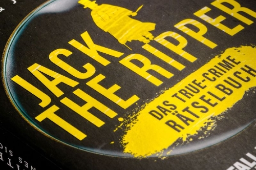 Buchcover und Innenansicht für das Buch: Jack the Ripper - ein Fall für "Verbrechen von nebenan"