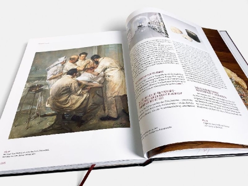 Buchcover und Innenansicht für das Buch: The Beauty of Anatomy