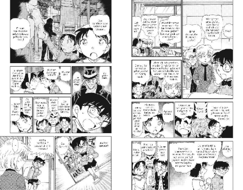 Buchcover und Innenansicht für das Buch: Meitantei Conan