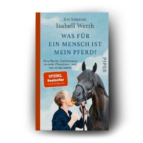Buchcover und Innenansicht für das Buch: Was für ein Mensch ist mein Pferd?