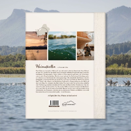 Buchcover und Innenansicht für das Buch: Heimatwellen