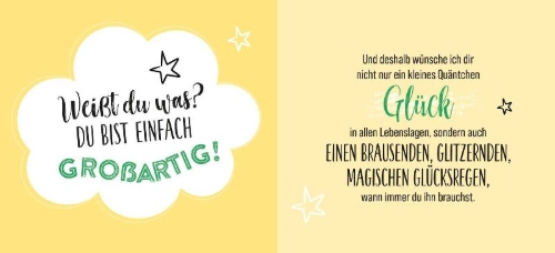Buchcover und Innenansicht für das Buch: Viel Glück!