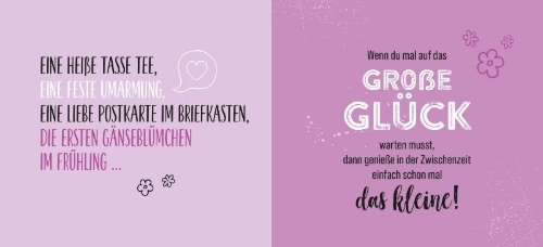 Buchcover und Innenansicht für das Buch: Viel Glück!