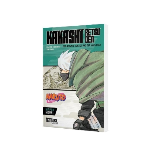 Buchcover und Innenansicht für das Buch: Naruto Kakashi Retsuden
