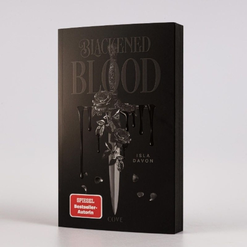 Buchcover und Innenansicht für das Buch: Of Blackened Blood