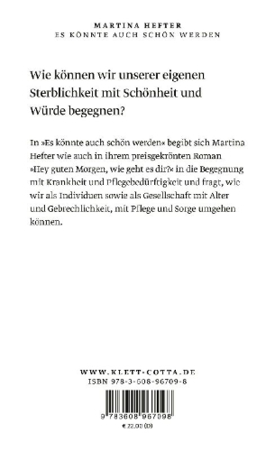 Buchcover und Innenansicht für das Buch: Es könnte auch schön werden