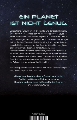Buchcover und Innenansicht für das Buch: Delta-v