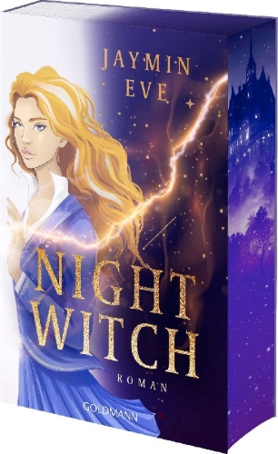 Buchcover und Innenansicht für das Buch: NIGHT WITCH (#2 WEATHERSTONE COLLEGE)