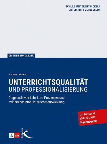 Buchcover und Innenansicht für das Buch: Unterrichtsqualität und Professionalisierung