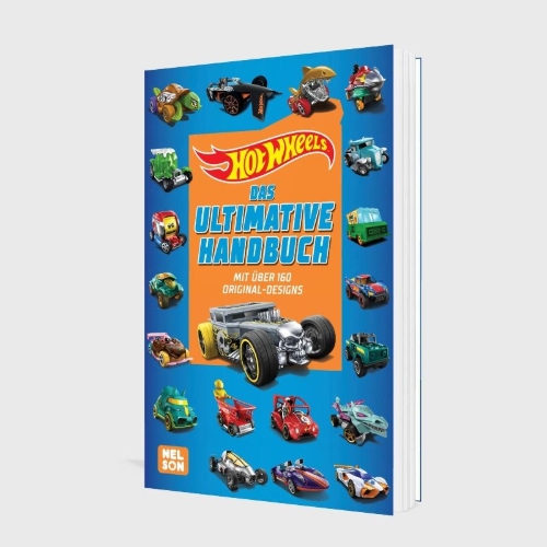 Buchcover und Innenansicht für das Buch: Hot Wheels: Das ultimative Handbuch