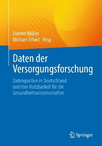 Buchcover und Innenansicht für das Buch: Daten der Versorgungsforschung