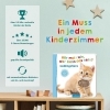 Buchcover und Innenansicht für das Buch: Hör mal rein, wer kann das sein? - Zootiere