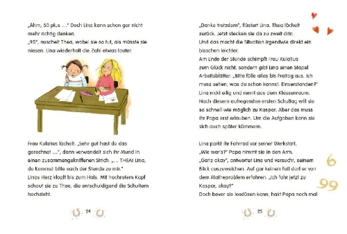 Buchcover und Innenansicht für das Buch: Zauberhufe - Unser magischer Ponyhof - Pony-Freunde im Galopp