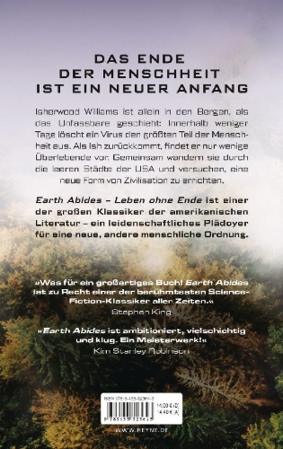 Buchcover und Innenansicht für das Buch: Earth Abides