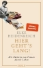 Buchcover und Innenansicht für das Buch: Hier geht's lang!