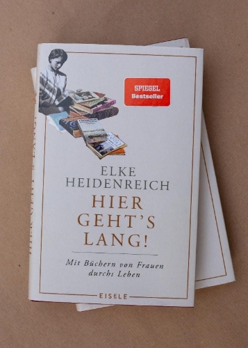 Buchcover und Innenansicht für das Buch: Hier geht's lang!