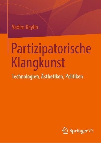 Buchcover und Innenansicht für das Buch: Partizipatorische Klangkunst