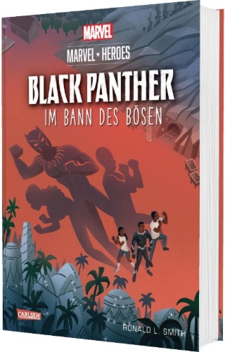 Buchcover und Innenansicht für das Buch: Marvel Heroes 5: Marvel Heroes: Black Panther 2 - Im Bann des Bösen